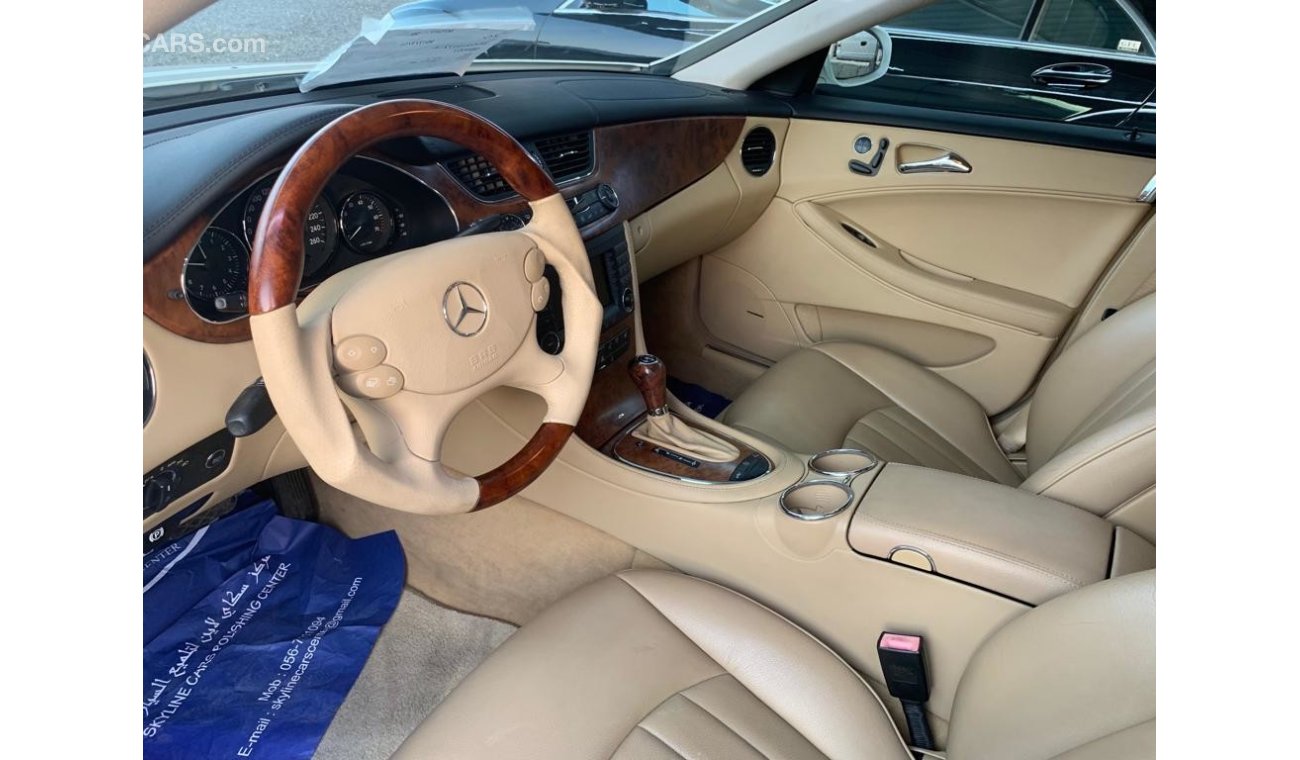 مرسيدس بنز CLS 550 وارد اليابان بطاقة جمركية