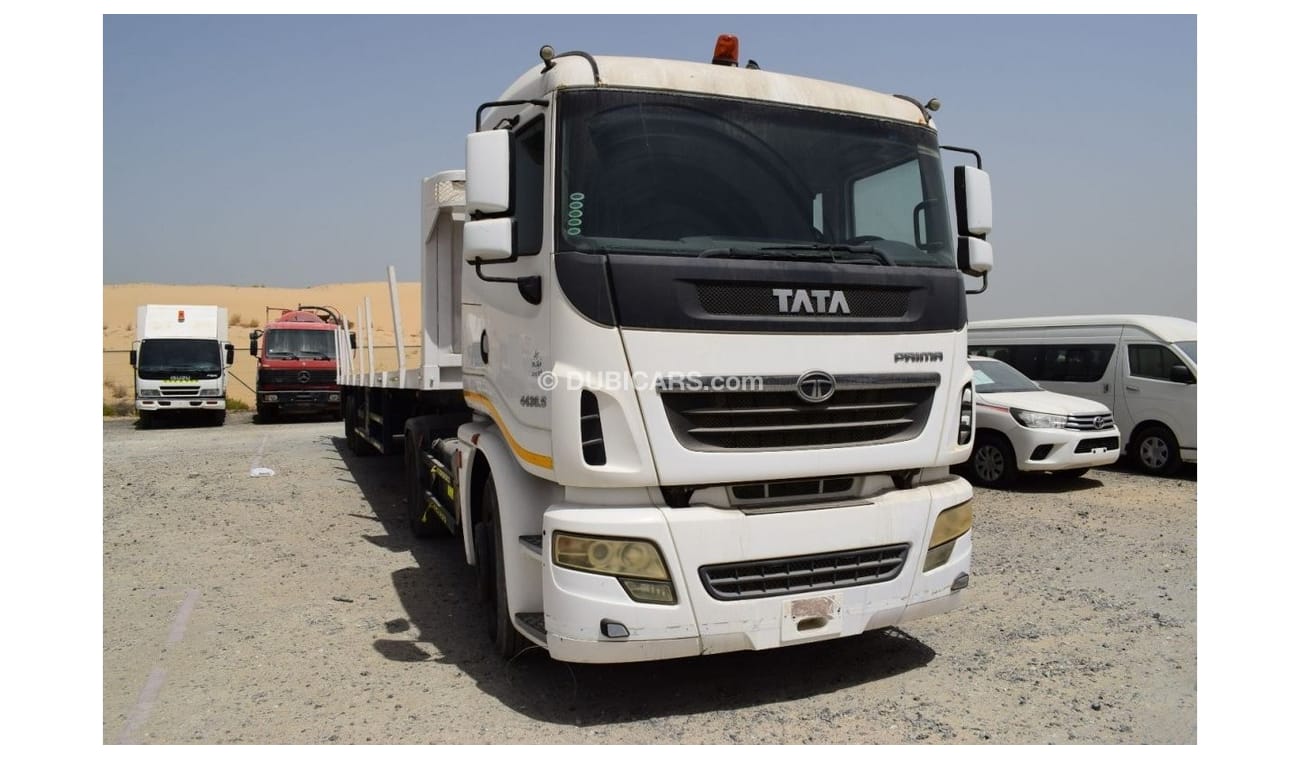 Tata Prima Tata 4438 Prime Mover with Trailer, Model:2015. Only done 20378 km done 20