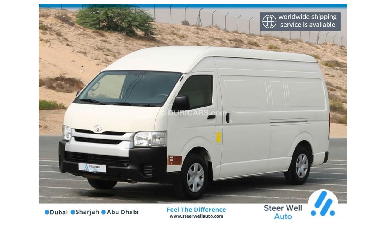 Toyota Hiace 2016 | TOYOTA HIACE MULTIPURPOSE DELIVERY VAN WITH GCC SPECS AND EXCELLENT CONDITION