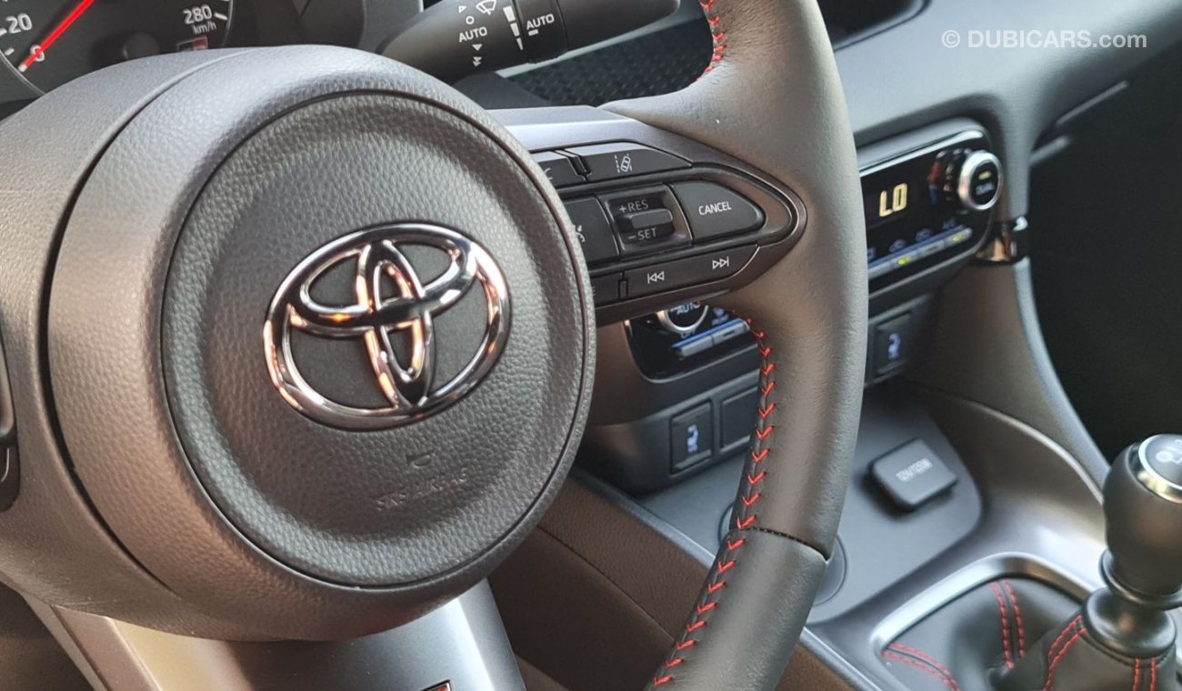 تويوتا يارس GR Track 2022 1.6L Turbocharged Manual European Specs