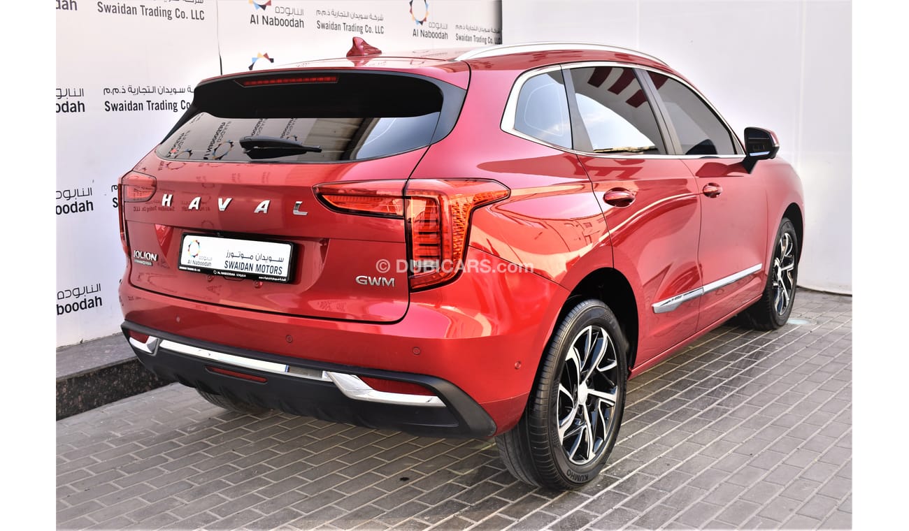 Haval Jolion AED 1370 PM | 1.5L TC SUPREME GCC AGENCY  WARRANTY