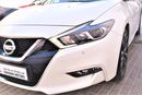 Nissan Maxima 3.5L SR V6 2018 GCC DEALER WARRANTY LEATHER SEAT SUNROOF