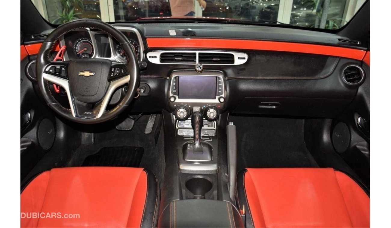شيفروليه كامارو EXCELLENT DEAL for our Chevrolet Camaro SS ( 2013 Model! ) in Red Color! GCC Specs