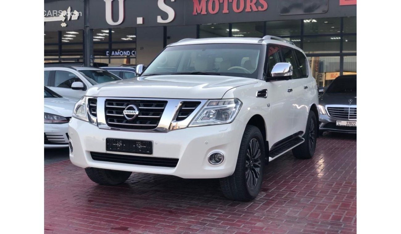 Nissan Patrol PLATINUM CITY FULLY LOADED V8 5.7 2014 GCC IN MINT CONDITION