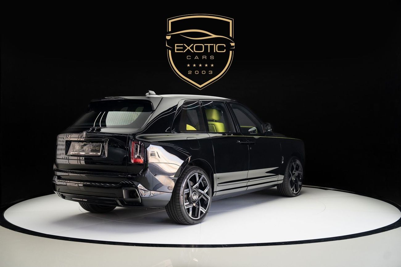 رولز رويس كولينان Rolls Royce Cullinan Black Badge