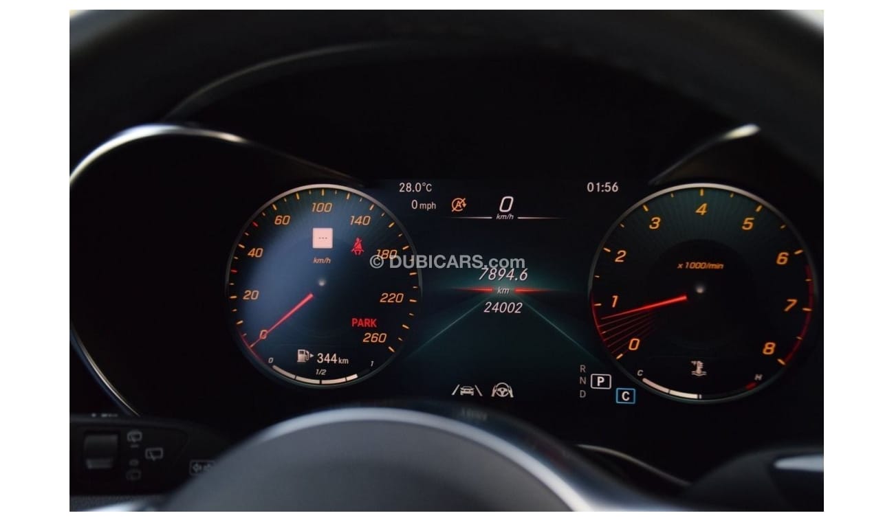 Mercedes-Benz GLC 300 4MATIC AMG_ Heads up display