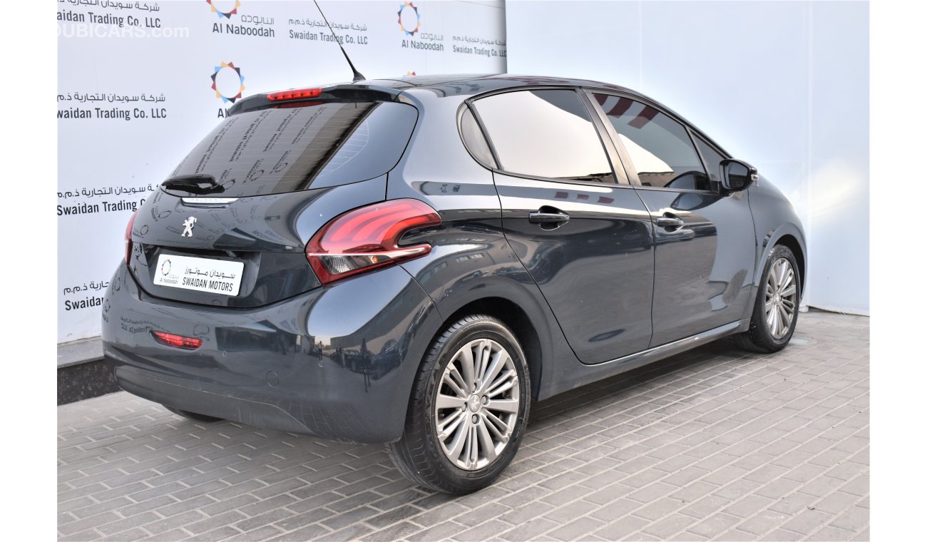 Peugeot 208 1.6L ALLURE 2016 GCC SPECS