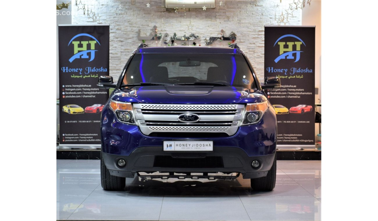 فورد إكسبلورر EXCELLENT DEAL for our Ford Explorer XLT 4WD ( 2013 Model! ) in Blue Color! GCC Specs