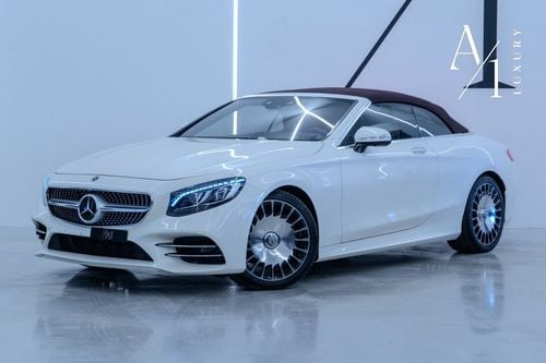 Mercedes Benz S 560 Coupe  2018 Mercedes Benz S560 Convertible V8, Service History, Fully Loaded, Excellent Condition, GCC Spec