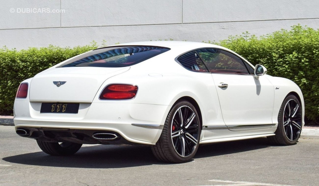 Bentley Continental GT Speed W12 / Warranty / GCC Specifications