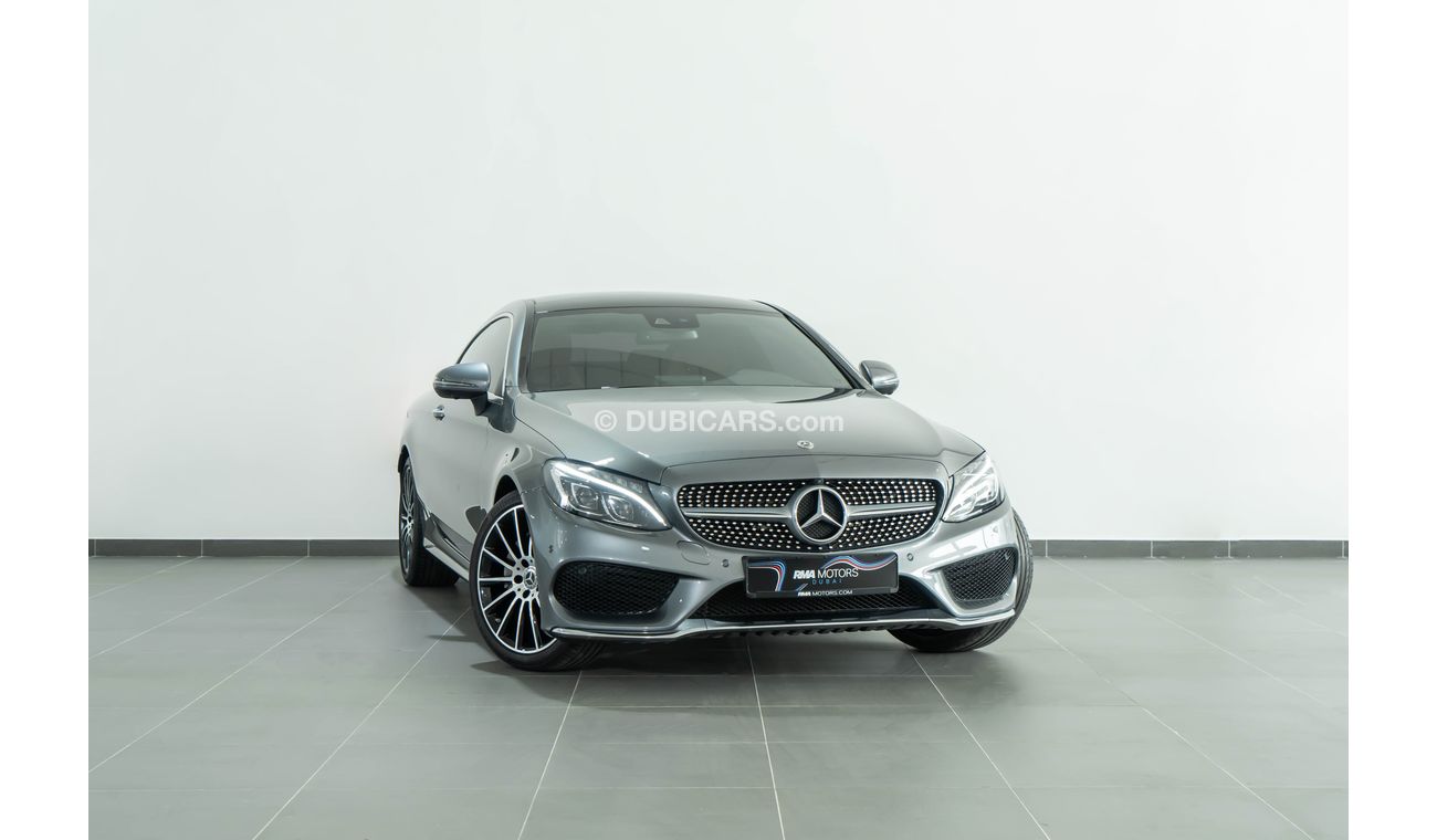 Mercedes-Benz C 200 2018 Mercedes Benz C200 AMG Coupe / Full Mercedes Benz Service History & 100,000k kms Warranty