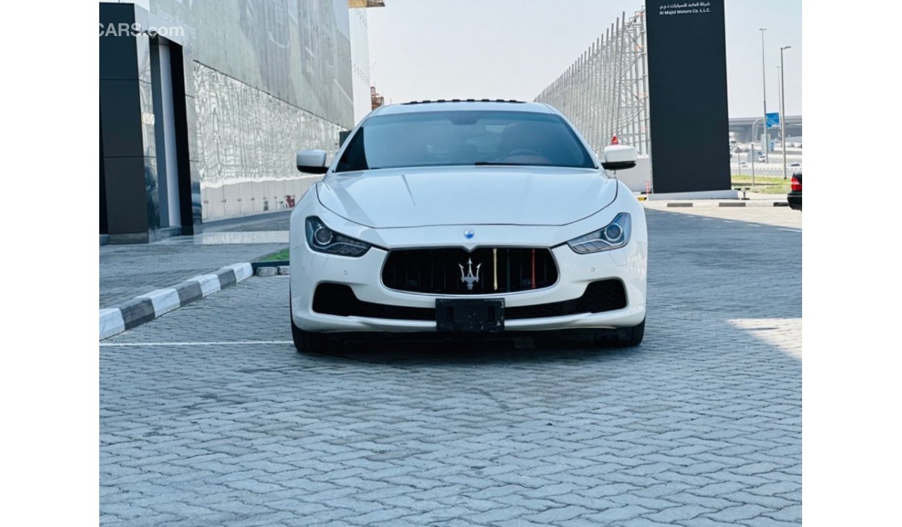 Maserati Ghibli Std MASERATI GHIBLI MODEL 2015 GCC SPACE FULL OPTION