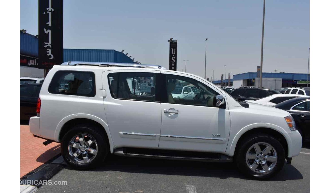 نيسان أرمادا 1 year warranty Gcc full option Low mileage very good condition