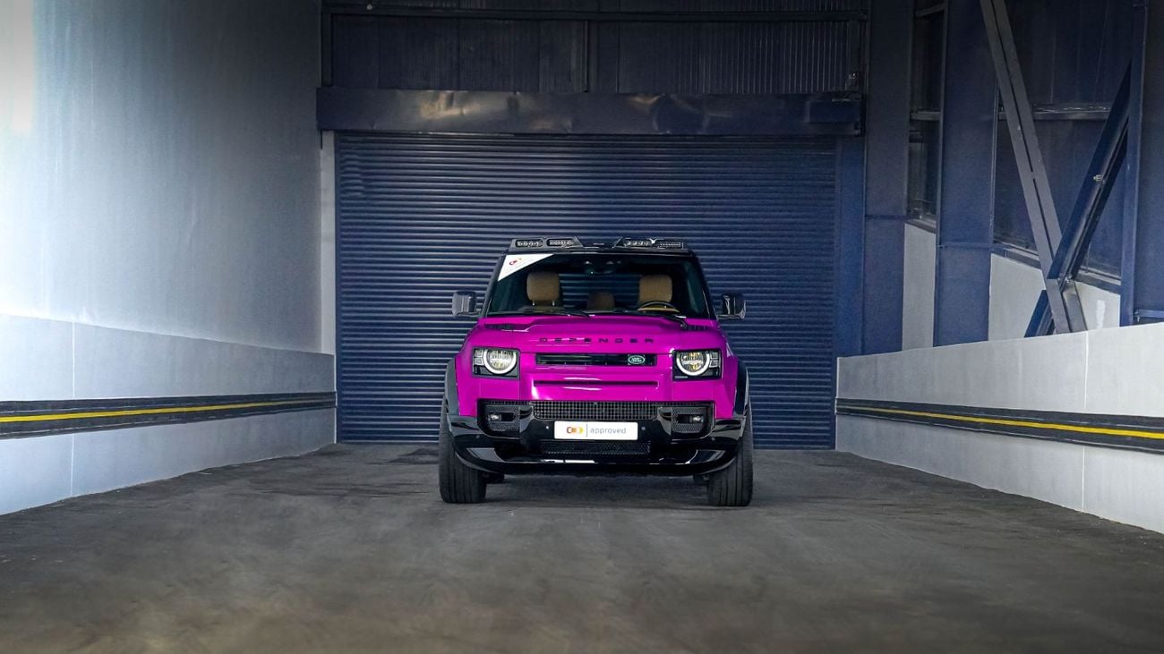 Land Rover Defender 110 S P400 3.0L Special Offer | AED 5,398 PM | 22in Wheels, LED Lightbar |