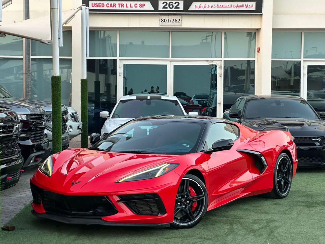 Chevrolet Corvette CHEVROLET CORVETTE C8 Z51 2LT  GCC 2020 FULL OPTION ORIGINAL PAINT  FULL SERVICE HISTORY
