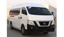 Nissan Urvan Nissan Urvan Microbus 2018 GCC, in excellent condition