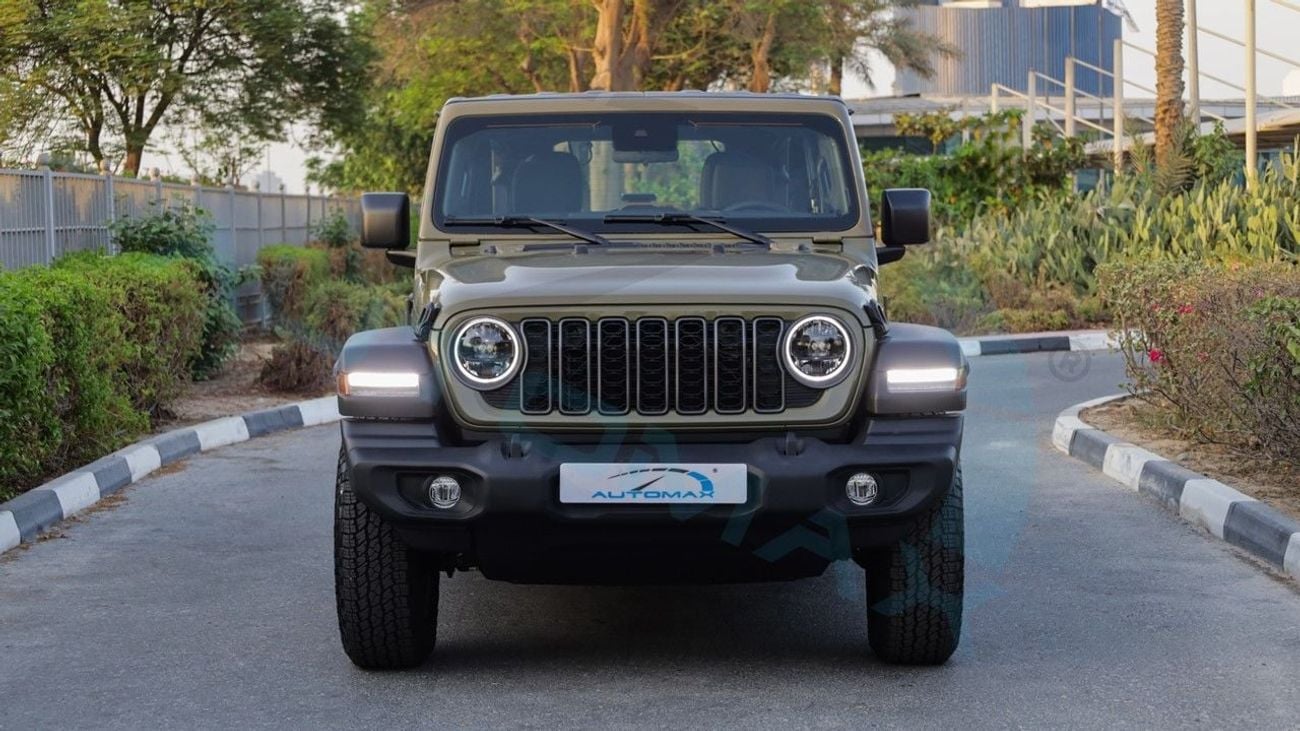 Jeep Wrangler Unlimited Sport S I4 2.0T 2025 GCC 0Km With 3 Years Warranty Or 60,000 Km @Official Dealer