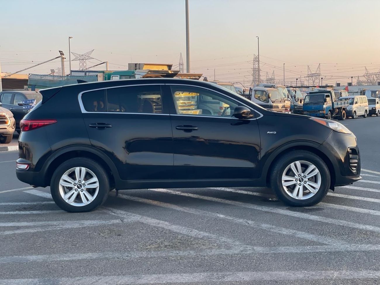 Kia Sportage 2018 Kia Sportage LX 2.4L V4 - AWD 4x4 - Rims With Rear CAM -