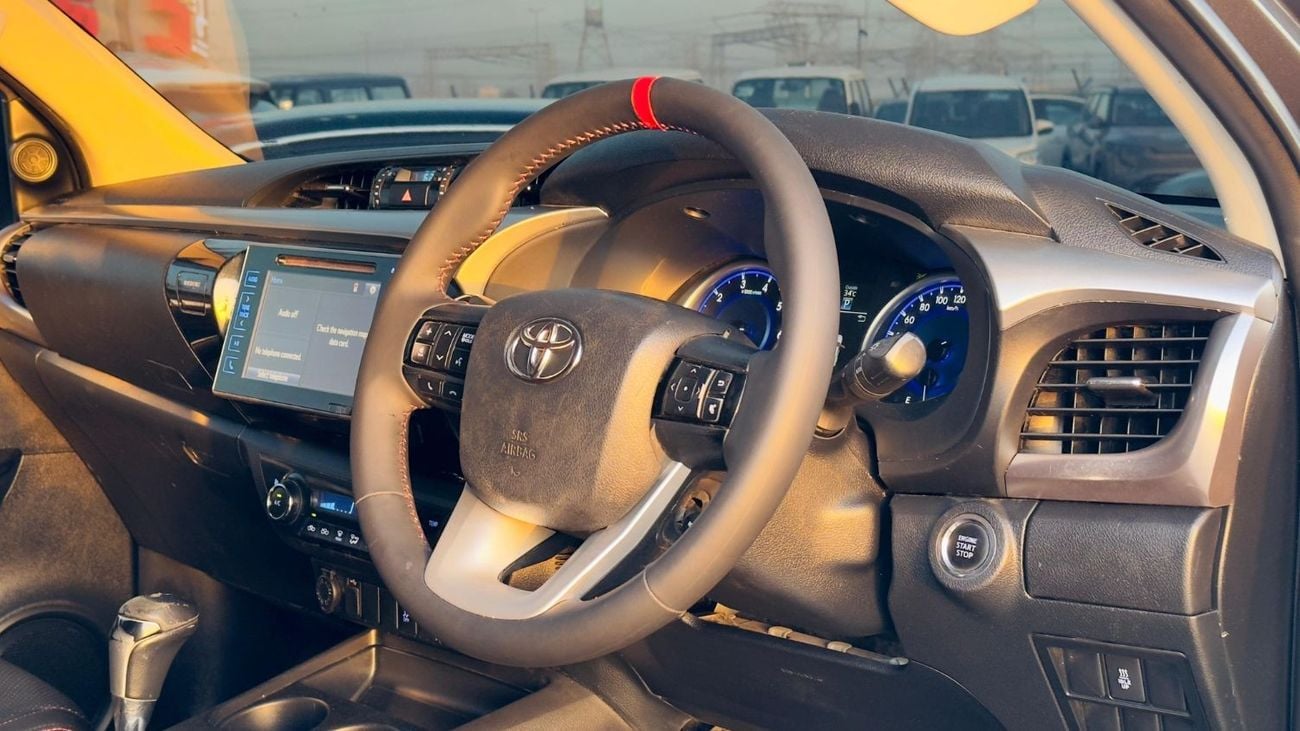 Toyota Hilux MODIFIED TO 2024 GR SPORT | LOADED SPORTS BAR WITH BASKET | AFTER MARKET SIDE FENDERS | 2018 | RHD |