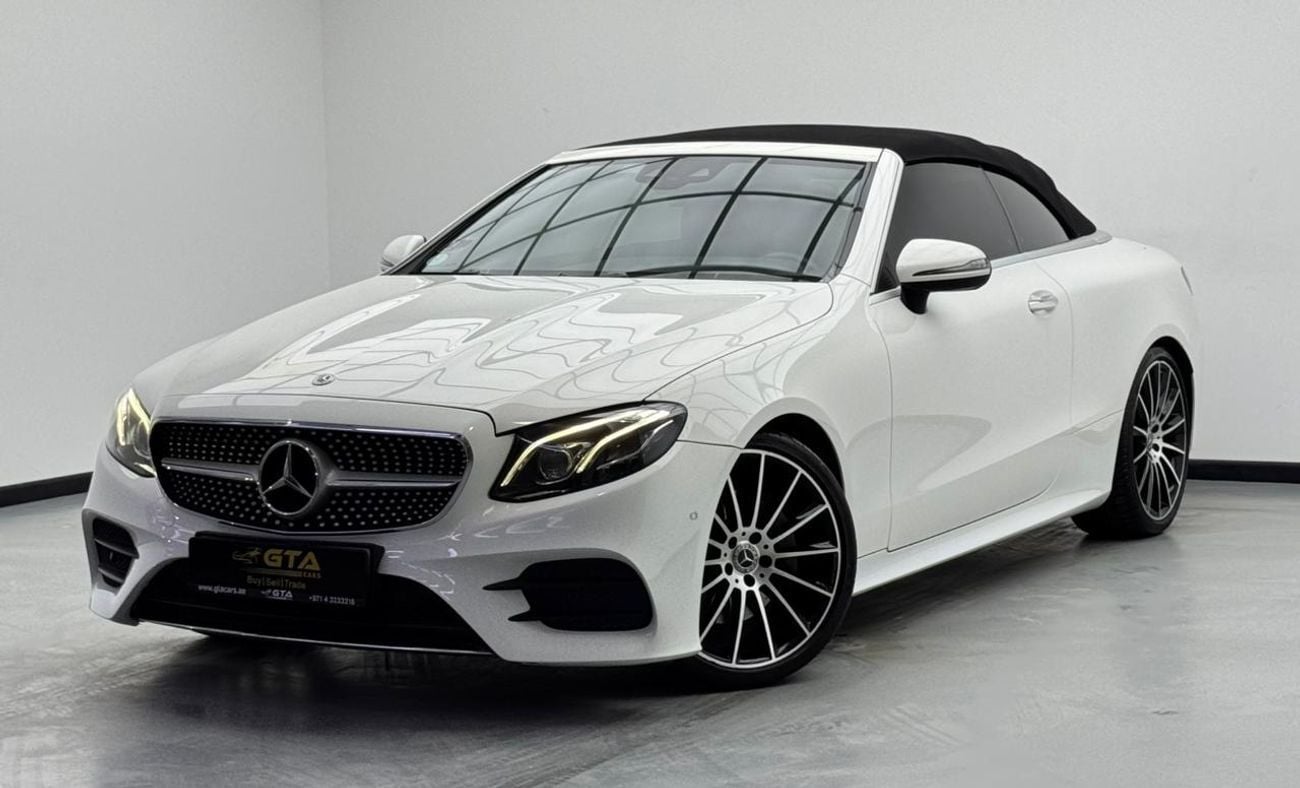 Mercedes-Benz E 200 Coupe 2018 Mercedes Benz E200 Cabriolet, Full Service History, Fully Loaded, Excellent Condition, GCC