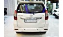 Toyota Avanza SE 2016 in Clean White Color! GCC Specs