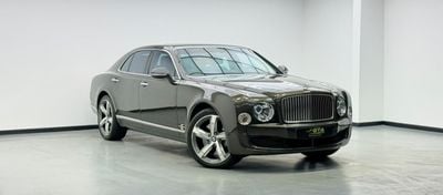 Bentley Mulsanne STANDARD 2016 Bentley Mulsanne Speed, Full Bentley Service History, GCC Specs