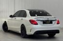 Mercedes-Benz C 63S AMG AMG 2021 Mercedes Benz C63s AMG, Warranty, Carbon Fiber Package, Full Options, GCC