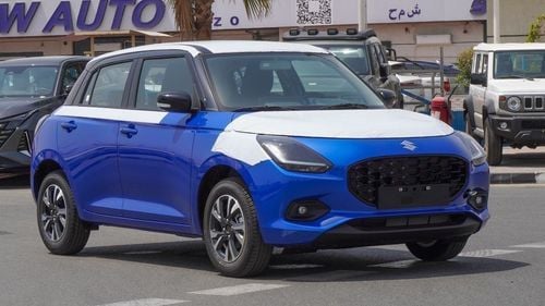 سوزوكي سويفت Brand New Suzuki Swift Dual Tone 2026 1.2L FWD Petrol |Blue with Black Roof/Black |N-SWI12- P-26 |FO