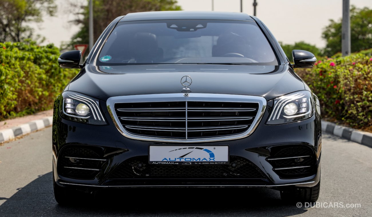 مرسيدس بنز S 560 AMG 4 MATIC, 2018, 0 KM , W/ 3 Years or 100 K KM warranty & 3 Years or 60 K KM Service