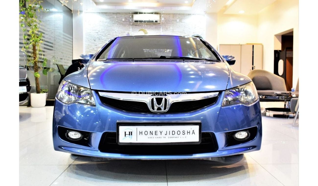 Honda Civic AMAZING Honda Civic 1.8 i-VTEC 2010 Model Blue Color GCC Specs