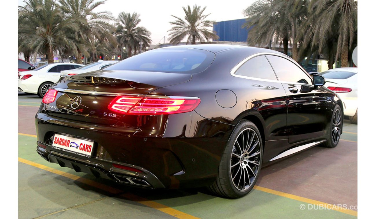 مرسيدس بنز S 65 AMG كوبيه 2017