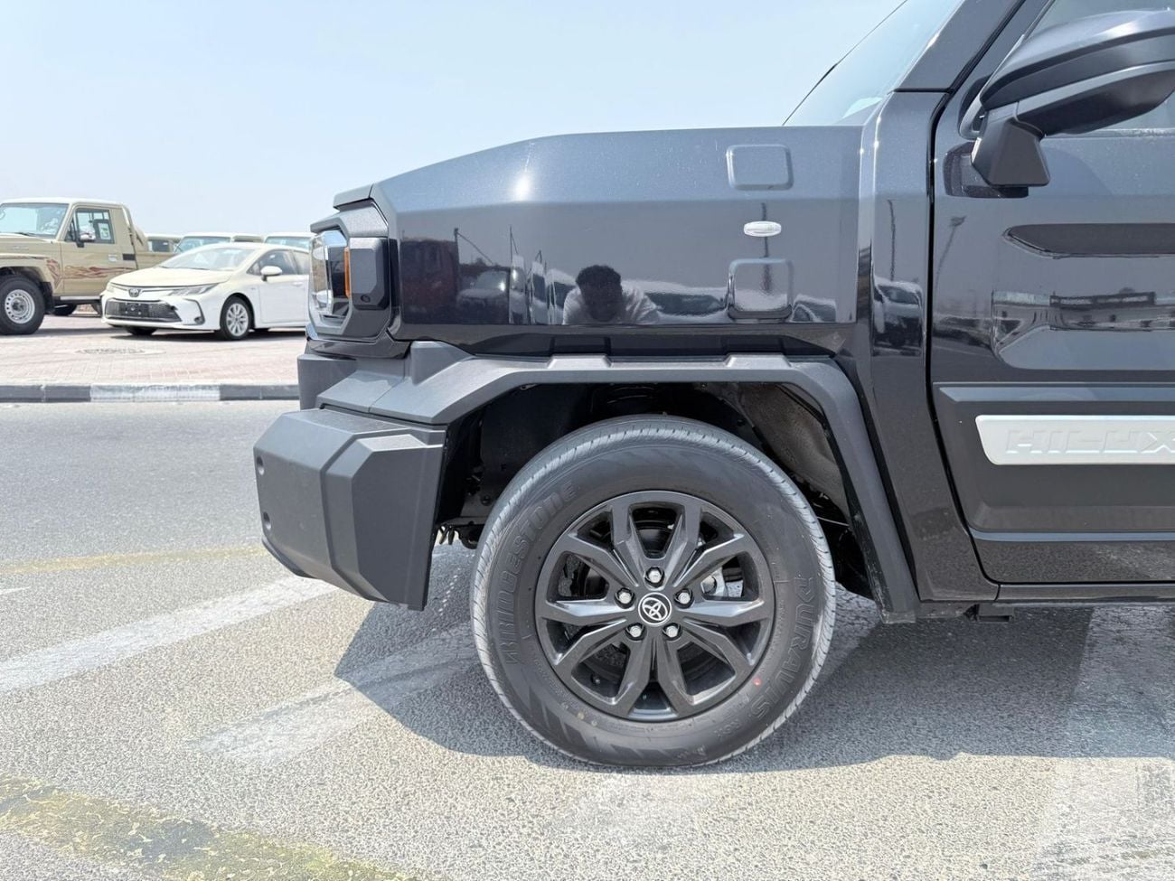 تويوتا هيلوكس Toyota hilux tamaraw 2026 black single cabin 2 4L diesel LHD automatic gear 2x4 gcc specs