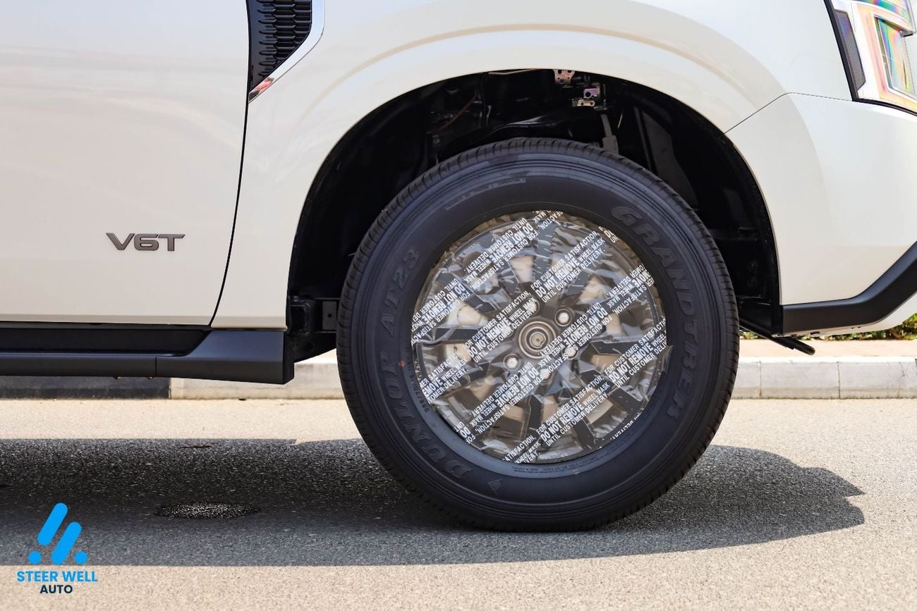 Nissan Patrol LE T2 3.5L V6 AWD 9AT 2026 | 8-Seater | Power Tailgate | 18” Alloy Wheels | Full Safety