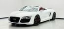 أودي R8 سبايدر FSI 2014 Audi R8 Spyder, Service History, Excellent Condition, GCC