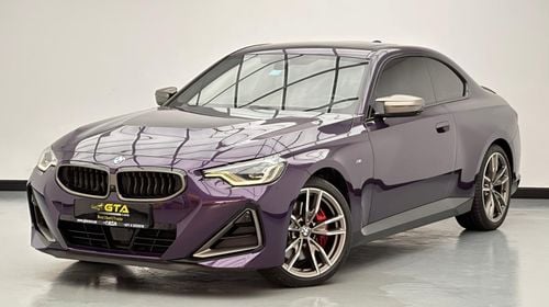 BMW M240i xDrive 3.0L 2022 BMW M240i xDrive, March 2027 BMW Warranty + Service Contract, GCC