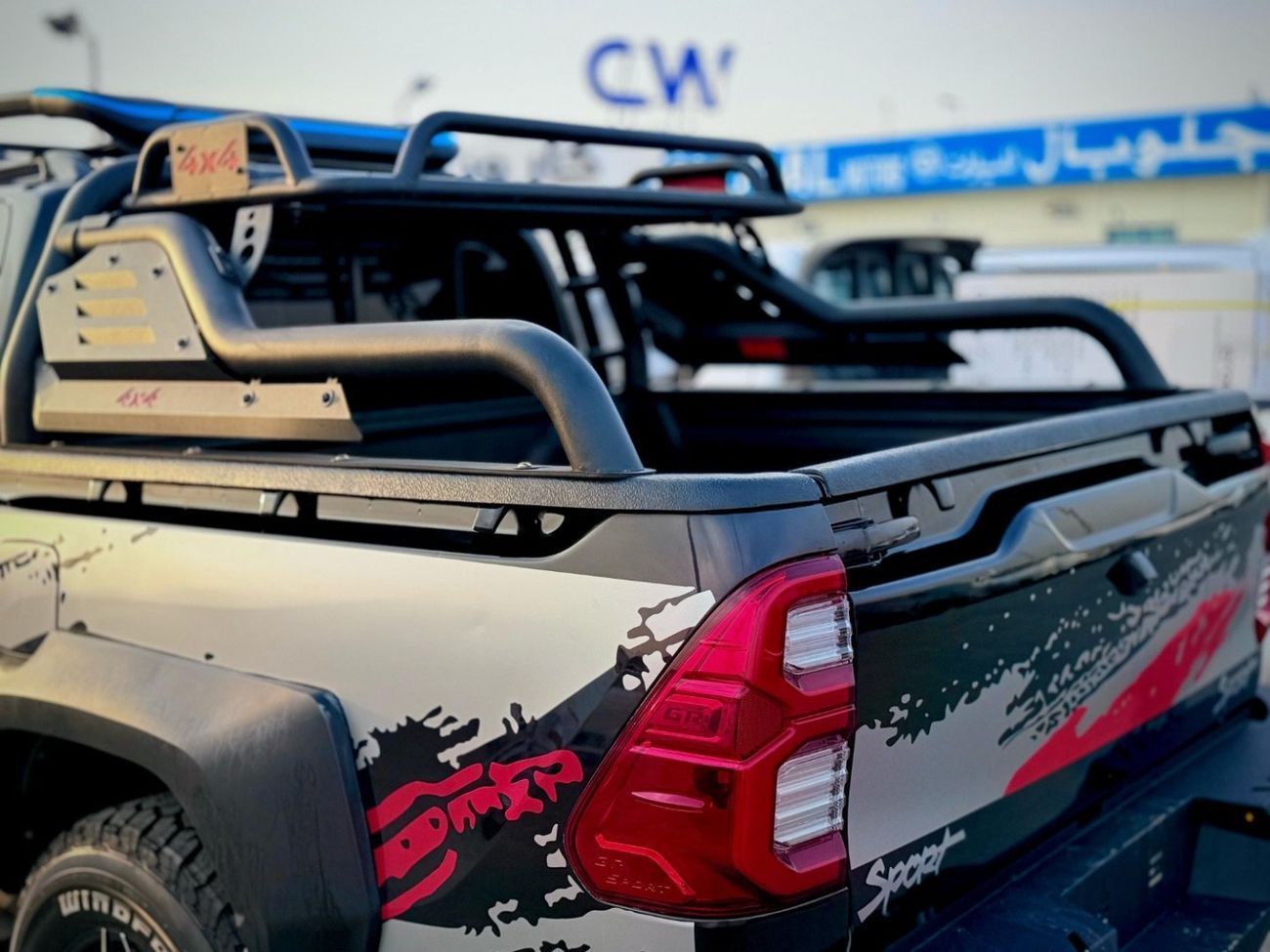 Toyota Hilux 2017 FACE-LIFTED 2025 GR SPORT OFF-ROAD V4 GCC IN EXCELLENT CONDITION