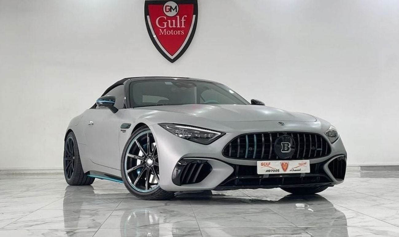 Mercedes Benz SL63 AMG E PERFORMANCE  -4 MATIC Plus-Low Mileage-Twin-Turbocharged