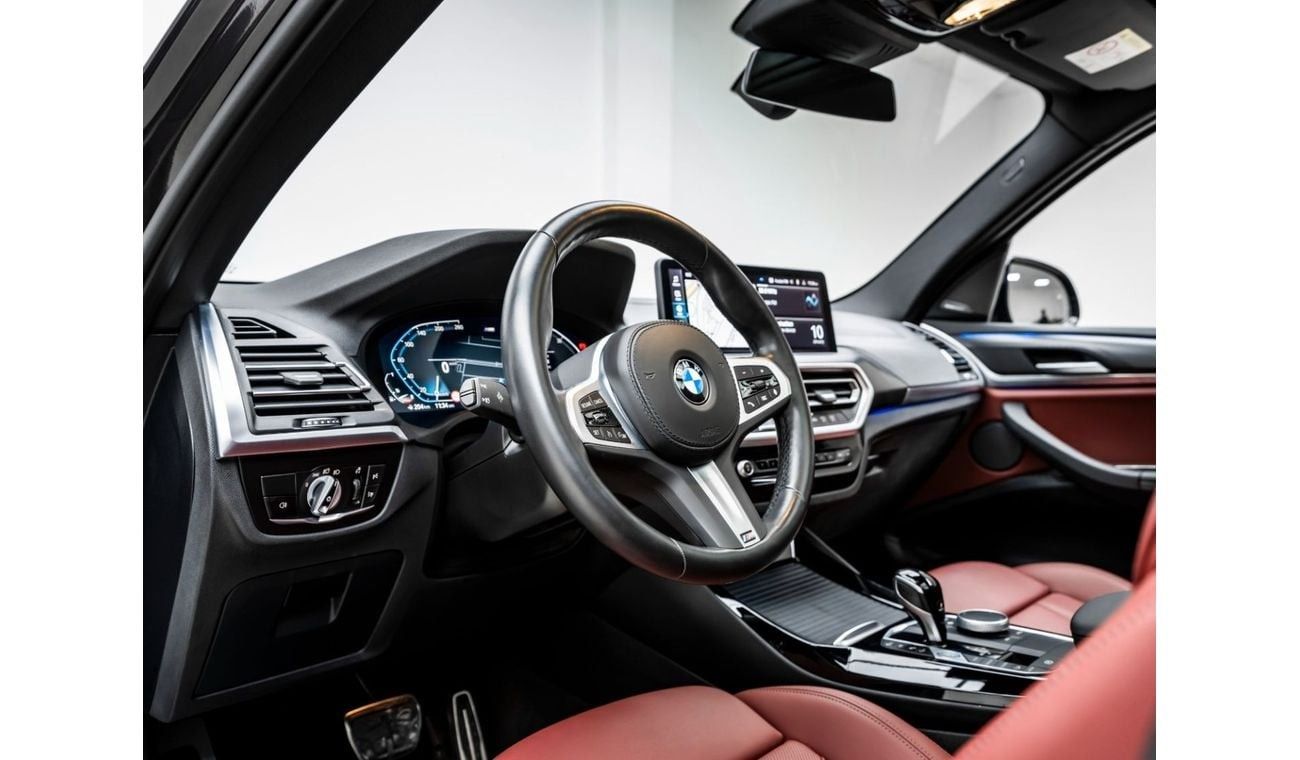 بي أم دبليو X3 xDrive 30i M Sport 2.0L 2023 BMW X3 xDrive 30i, 2028 BMW Warranty + Service Contract, Low KMs, GCC