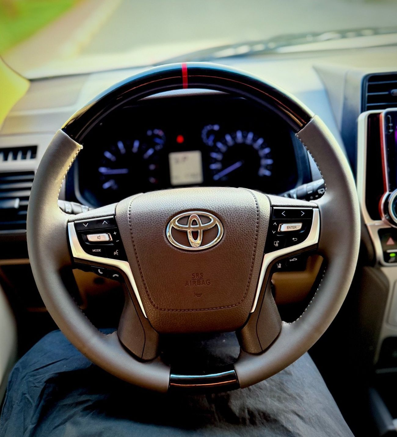 Toyota Prado 2020 TXL V4 LHD Petrol Engine Full Option Car is Very Clean Title