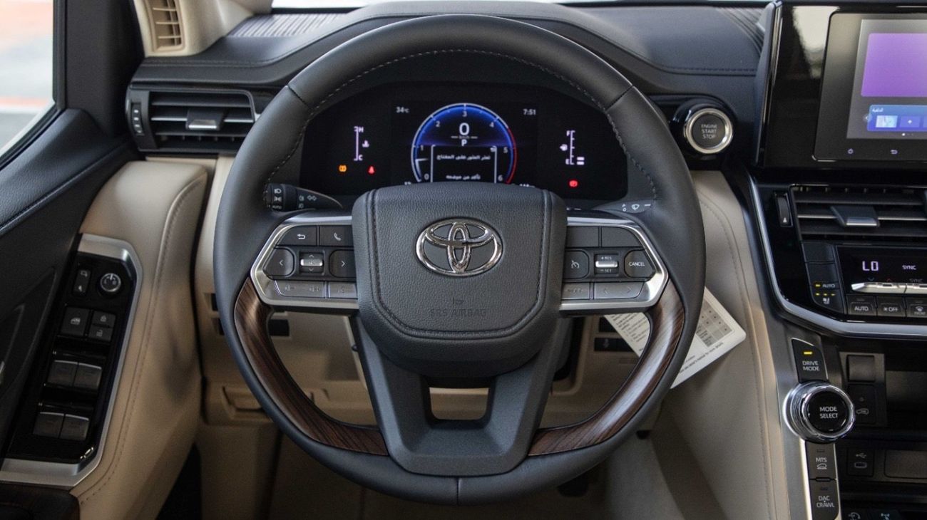 تويوتا لاند كروزر GXR2 3.3L 2025 LAND CRUISER 3.3L DIESEL FULL OPTION