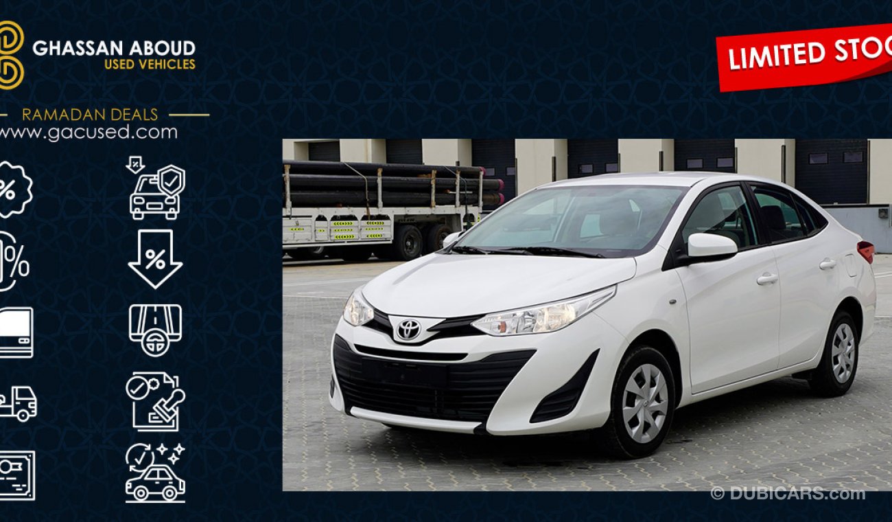 تويوتا يارس Certified Vehicle with Delivery option; Yaris(GCC Specs)for sale with warranty(Code : 37170)