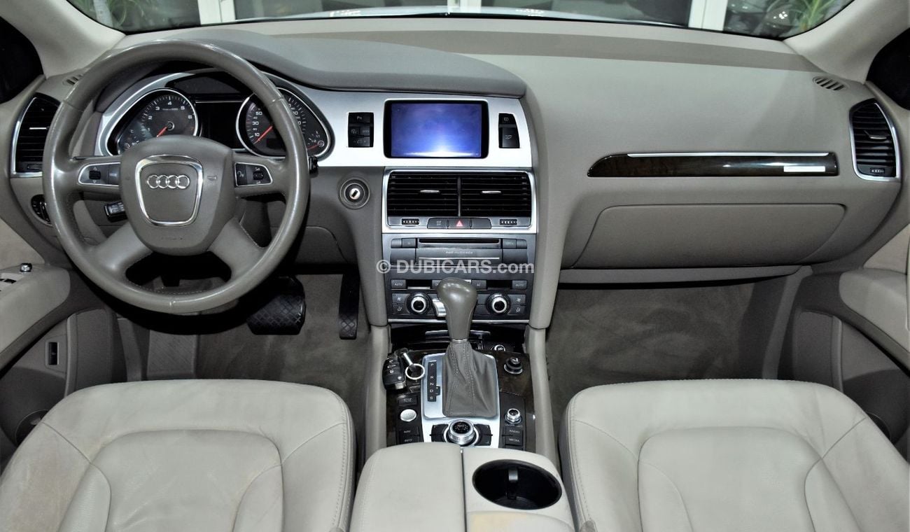 Audi Q7 EXCELLENT DEAL for our Audi Q7 3.6FSi QUATTRO ( 2010 Model ) in White Color GCC Specs