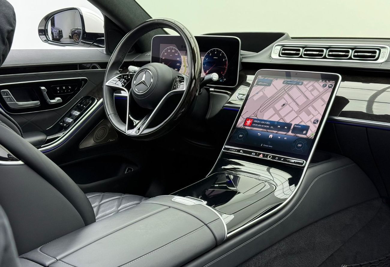 Mercedes-Benz S 500 4MATIC 3.0L 2021 Mercedes-Benz S500 4MATIC,2026 Agency Warranty.2027 Service Contract, Agency FSH ,G