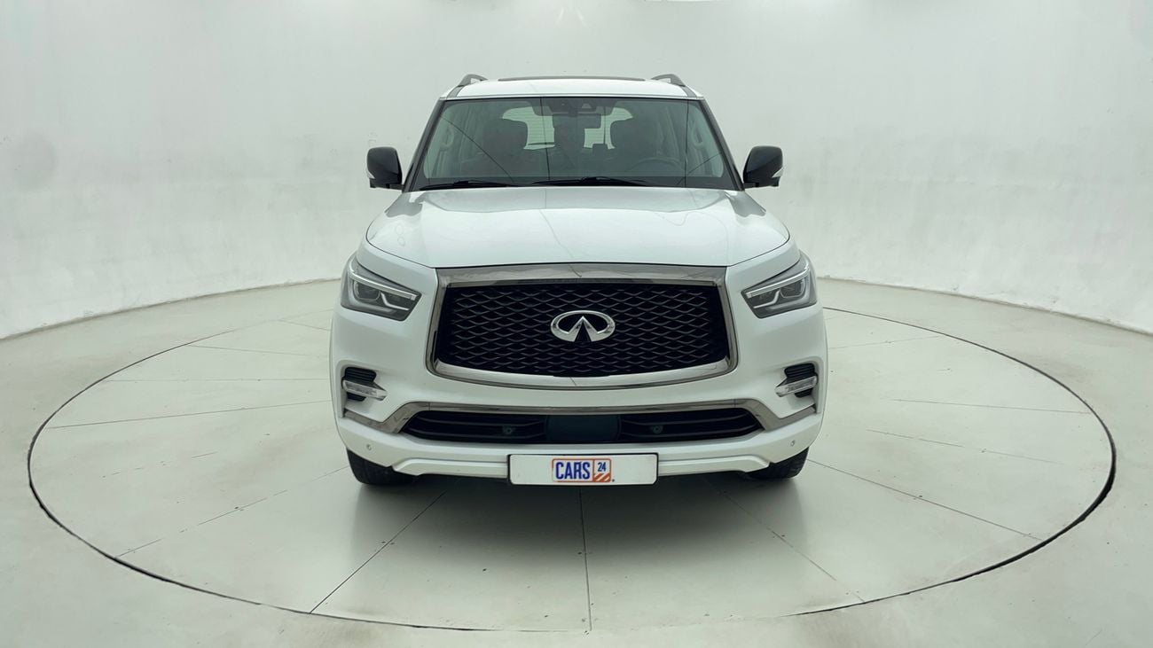 Infiniti QX80 Luxe 7st 5.6L 2023 LUXE | AED 2421/Month | 0 DP | 30 Day Return | Warranty | Service History