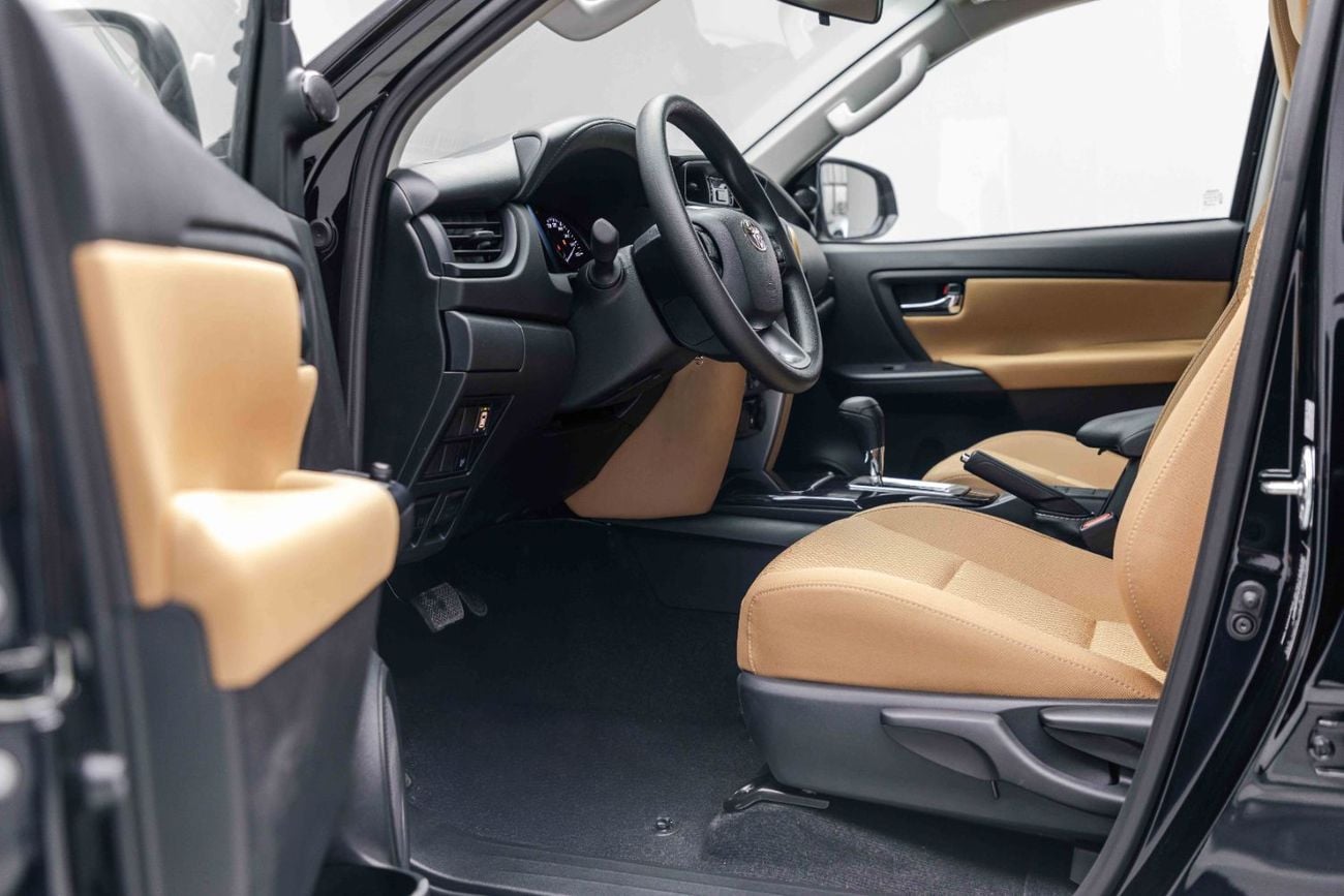 Toyota Fortuner 2.4L - Attitude Black Inside Chamois | Export Only