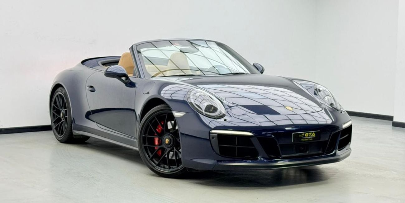 Porsche 911 CARRERA 4GTS 2018 Porsche 911 Carrera 4 GTS Cabriolet, Full Service History, Excellent Condition