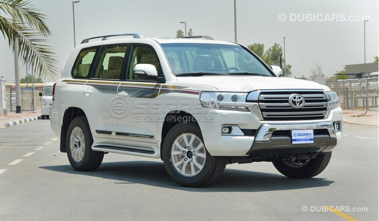 Toyota Land Cruiser GXR 4.5L A/T ,REMOTE START, Sunroof, full option - Export out GCC- available in different colors