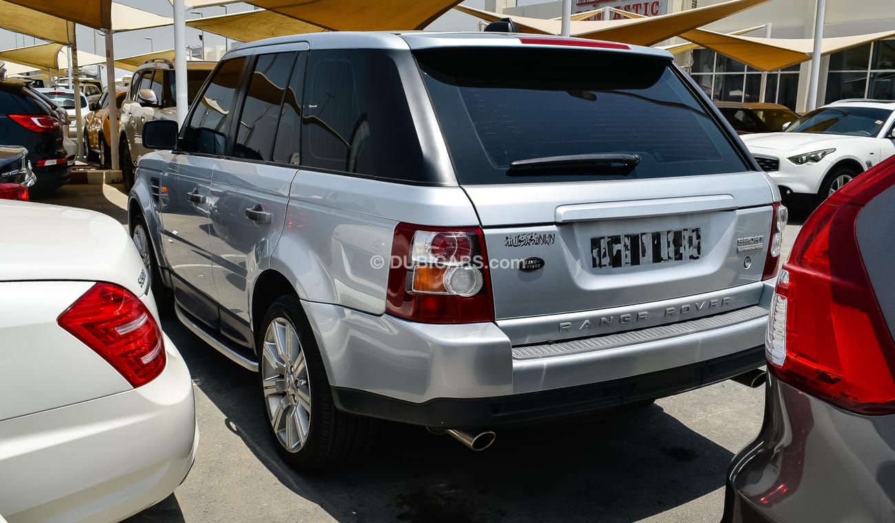 Land Rover Range Rover Sport With Supercharged badge