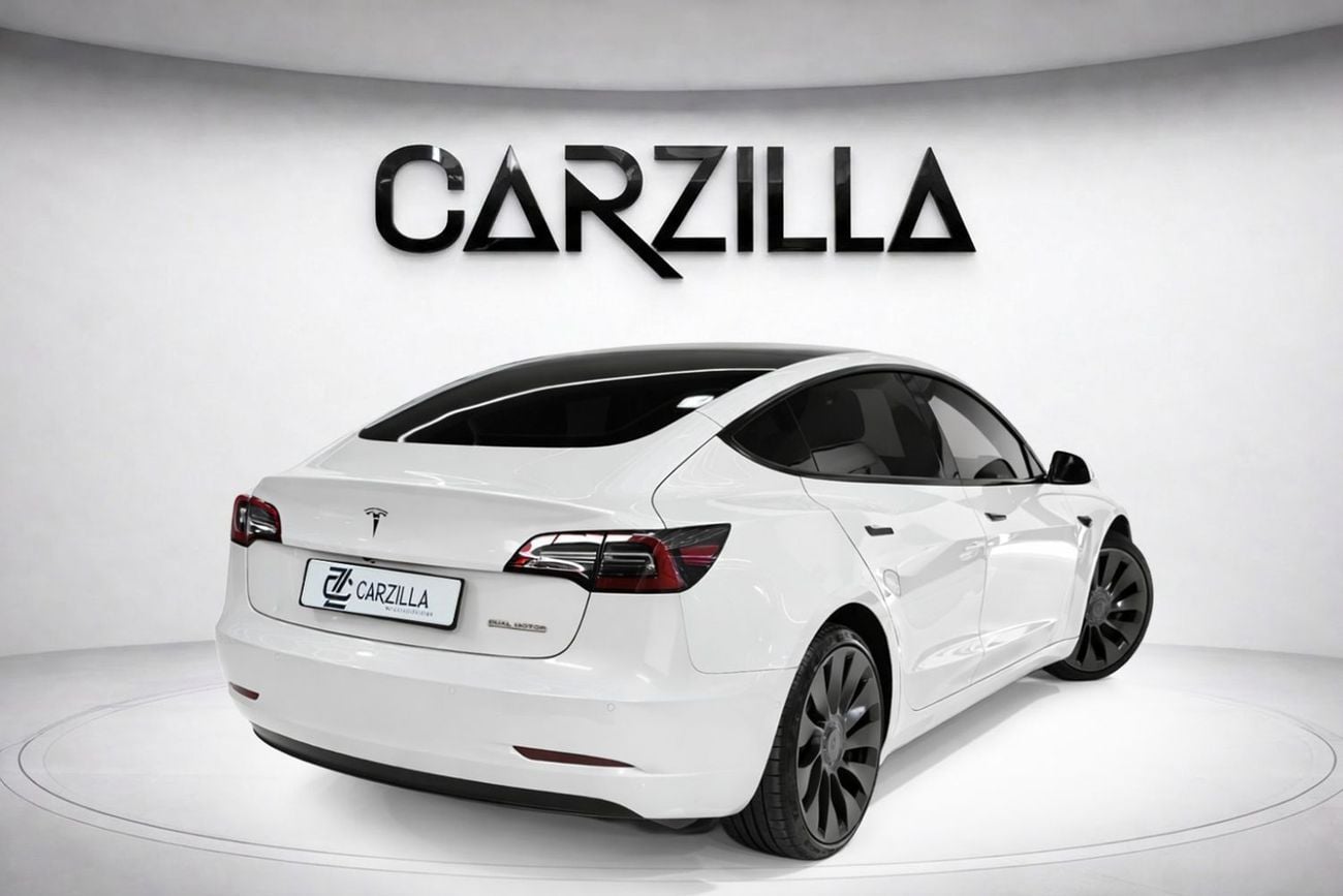 Tesla Model 3 Performance (AWD) AED 2,154 P.M | 0% Down Payment | Performance | Warranty till 2030 – Full Tesla Hi