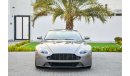 Aston Martin Vantage Extraordinary - Very Low Kms!! - Agency Warranty!! - AED 4,093 Per Month - 0% DP